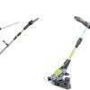 Murray IQ18PSH 18V Li-Ion Cordless 20cm Pole Saw & 41cm Hedge Trimmer 2-in-1 & 18V Lithium-Ion Grass Trimmer Body IQ18GT, Powered by Briggs & Stratton, 30cm Cutting Width