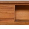 This Item- TV Cabinet 112x30x37 cm Solid Teak Wood-Nice