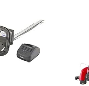 Mountfield MHT 20 Li Cordless Hedge Trimmer & MTR 20 Li Cordless Grass Trimmer, For trimming corners and borders, 25cm cutting width, Dual-line auto feed head, 20V (2Ah) battery, 150W