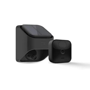 Blink Outdoor + Solar Panel Charging Mount | wireless, HD smart security camera, solar-powered, motion detection, Blink Subscription Plan Free Trial — Add-on Camera (Sync Module 2 required)