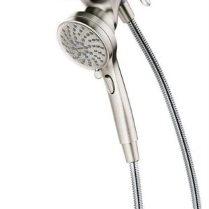 Moen 26008SRN Attract 6 Spray Hand Shower and Shower Head Combo Brushed Nickel