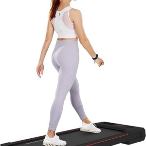 Strongology Home & Office Ultra Quiet 560W Adjustable Speed Slimline MOTIONIC Bluetooth Treadmill with LED Display - Fully Assembled