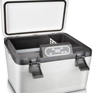 JYCCH Vehicle-mounted Mini Refrigerator Small Student Dormitory Bedroom Rental Car Home Dual-use Refrigerator Box Portable Refrigeration Refrigerator durable (Color : 19L) (19l)