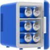 HEMPYA 4l car refrigerator can be exported beauty refrigerator mini refrigerator can hold cosmetics, fruit Mini Fridge refrigerator