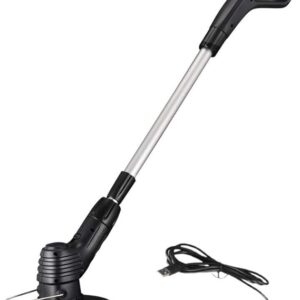 Garden Tool Cordless Lawn Trimmer Cordless Rechargeable Grass Trimmer String Grass Trimmer for Garden Lawn Weeding (U.S. regulations)