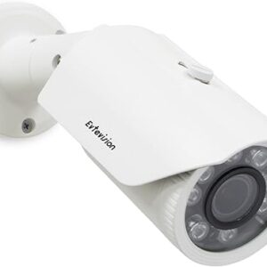 Evtevision Bullet Security Camera 5MP HD 4 in 1 TVI/CVI/AHD/CVBS Analog CCTV Camera 2.8-12mm Varifocal Lens Waterproof 130ft 42Leds IR Night Vision for Outdoor Home Video Surveillance