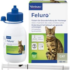Virbac Feluro - Supplementary Feed to Support the Urinary Tract in Cats - 60 ml