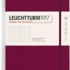 LEUCHTTURM1917 366163 Notebook Composition (B5), Hardcover, 219 numbered pages, Port Red, Dotted