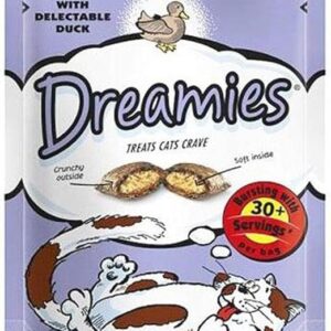 Dreamies Cat Treats with Duck, 60g