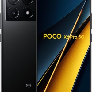 POCO X6 Pro 5G Black- Smartphone 12+512GB Black UK Version + 2 Years Warranty