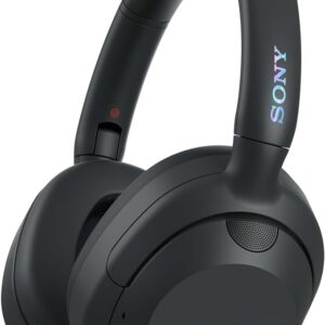 Sony ULT WEAR Over Ear Wireless Noise Cancelling Headphones with ULT POWER SOUND, Ultimate Deep Bass, Clear Call Quality, Up to 30hr Battery Life, Alexa & Google Assistant, IOS & Android - Black