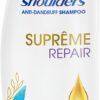 Head & Shoulders Argan Oil Shampoo Supreme Damage Repair Shampoo 6 x 400 ml, Six Pack