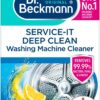Dr. Beckmann Service-it Deep Clean Washing Machine Cleaner | Removes 99,99 % of bacteria and fungi and viruses | eliminates bad odours | 250 g