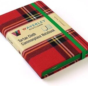 Royal Stewart Notebook: Waverley Genuine Scottish Tartan Notebook