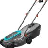 Gardena electric lawn mower PowerMax 32/1200 G2: mower up to 300 m², 1200 W power, 32 cm cutting width, 30 l catch volume, 35 to 65 mm cutting height, ErgoTec handle, foldable (14633-28)