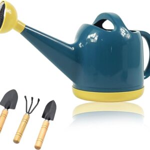 Watering Can (4L),Large Plastic Garden Watering Cans with Sprinkler Head,Long Spout Water Can for Indoor Plant Outdoor Flower,House Plant Garden Flowe