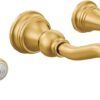 Moen TS42106BG Weymouth Bathroom Faucet, Brushed Gold