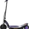 Razor Power Core E100 Electric Scooter - 100w Hub Motor, 8" Air-filled Tire, Up to 11 mph and 60 min Ride Time, for Kids Ages 8+, Purple