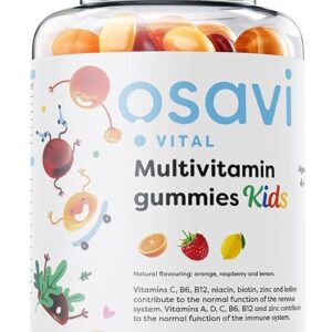 Osavi Multivitamin Gummies Kids, Orange Raspberry Lemon (Sugar Free) - 60 Gummies