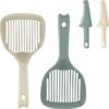AXFRVEWA Cat Litter Scoop and Grooming Set