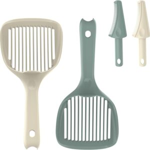 AXFRVEWA Cat Litter Scoop and Grooming Set