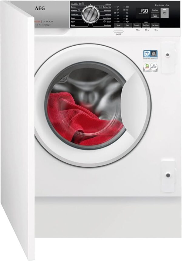 AEG 7000 Series 7kg 1200rpm Integrated Washing Machine - White