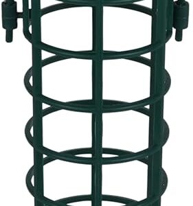Green Jem Plastic Fat Ball Wild Bird Feeder, Easy to Fill and Clean, Attracts Many Species of Garden Birds.