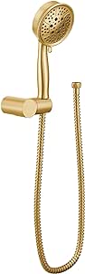 Moen 3636EPBG Acc-Core Four Function Eco-Performance Handheld Shower with Wall Bracket and 69-Inch Hose, Matte Black
