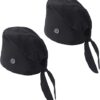 Scrub Caps Women Ponytail - Surgical Caps for Women Long Hair - Nurse Cap - Scrub Hats for Nurses - Bouffant Scrub Cap
