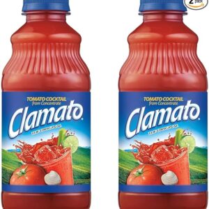 Motts Clamato Tomato Juice 946ml - Makes the Ultimate Bloody Mary cocktail (Pack of 2)