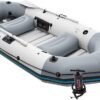Intex Mariner 3 Inflatable Dinghy 3 Man Boat with Aluminium Oars and Pump
