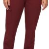 FIGS YOLA High Waisted Skinny Scrub Pants for Women — 10 Pockets, 4-Way Stretch, Yoga Waistband Womens Scrub Pants