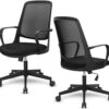 SpecStandard 849 Office Chair with Adjustable Tilt Tension, Breathable Mesh Back - Black
