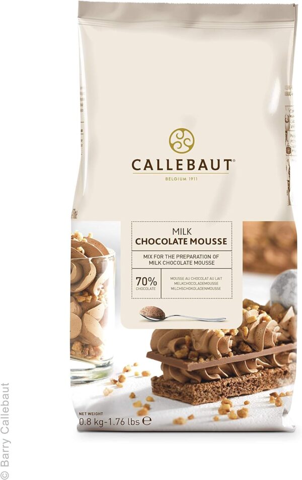 Callebaut Milk Chocolate Mousse Powder 800 g
