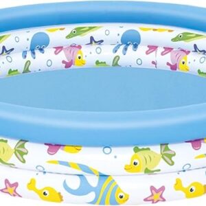 Bestway Ocean Themed Paddling Pool | Inflatable Pool for Kids, Kiddie Swimming Pool, Easy Set Up, Multiple of Designs