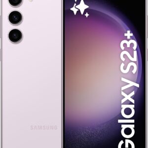 Samsung Galaxy S23+ 5G Dual SIM Android Mobile Phone, 256GB, SIM Free Smartphone, Lavender, 3Y Extended Manufacturer Warranty (UK Version)