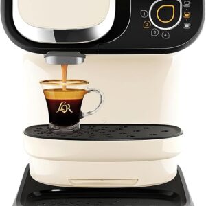 TASSIMO Bosch My Way 2 TAS6507GB Coffee Machine, 1500 Watt, 1.3 Litre - Cream