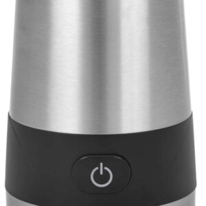 Salter EK2408 Coffee Maker to Go Personal Filter Coffee Machine & EK2311 Electric Kitchen Coffee and Spice Grinder, 60 g, 200 W, Stainless Steel, One Touch Button, Transparent Lid, Silver