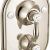 Moen TS32100NL Weymouth Posi-Temp with Built-in 3-Function Transfer Trim Kit Valve Required, Polished Nickel