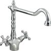 Bristan K SNK EF C Colonial Easyfit Kitchen Sink Mixer Tap with Swivel Spout, Chrome