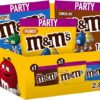 M&M's Variety Chocolate Party Bulk Box, Chocolate Gift, (Chocolate, Peanut and Crispy), 2.85kg