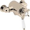 Bristan N2 CSHXVO G 1901 Exposed Concentric Shower Valve, Gold, Bottom Outlet