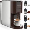KOTLIE Espresso 4in1 Coffee Machine for Nespresso Original/Dolce Gusto/L’OR/Starbucks/Ground Capsule and ESE Coffee Pods,19 Bar Automatic Coffee Machines…