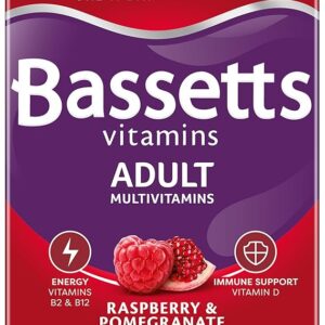 Bassetts Vitamins Adults Multivitamins 30's, 97.2 g (Packing May Vary)