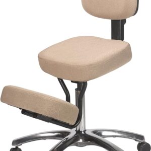 Jazzy Kneeling Chair with Back Support – Ergonomic Chair Designed to Help Relieve Back Pain and Improve Posture