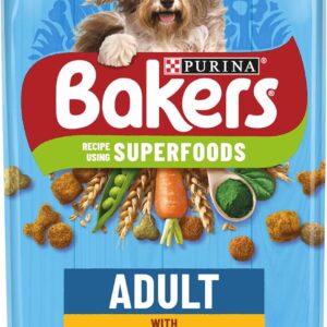 BAKERS Superfoods Adult Chicken with Vegetables Dry Dog Food 14kg