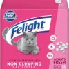 Felight Non-Clumping Cat Litter (20L Bag) - Antibacterial Silverfresh Technology, Prevents Odours for up to 10 Days, Made in the UK
