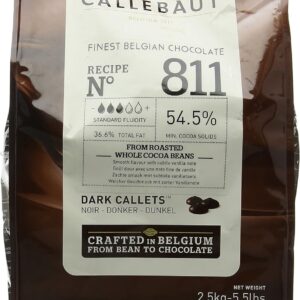 Callebaut Select Dark 54.5 Percent Chocolate 811 Callets 2.5 kg